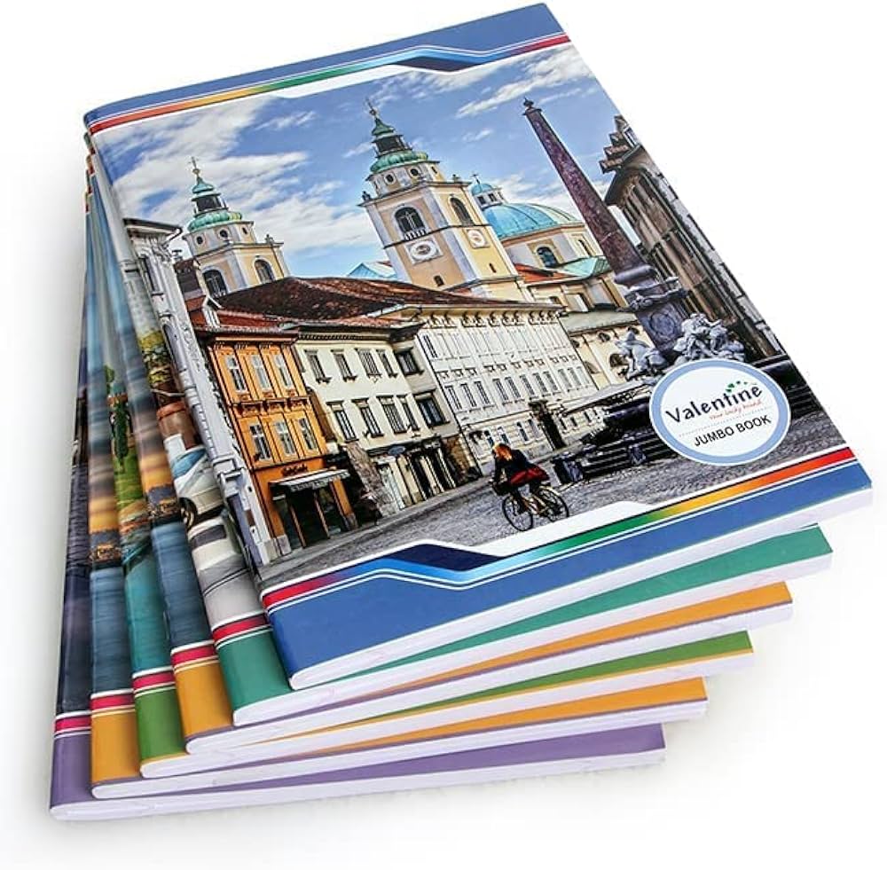 Long Notebook Unruled 200 pages